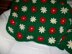 Christmas Poinsettia Afghan C-109