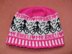 Girl bike rider beanie