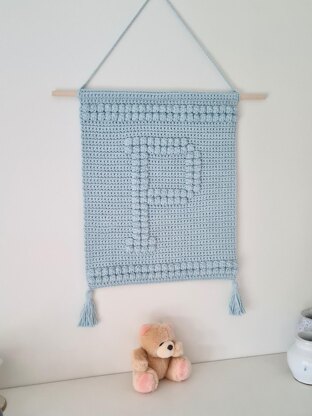 Letter P Wallhanging