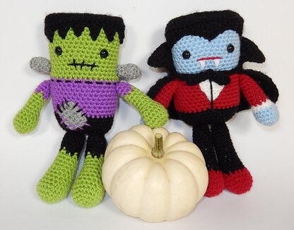 Frankie & Draco Frankenstein's Monster & Dracula