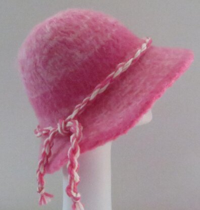 Felt Hat Flat Brim