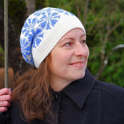 Cornflower hat