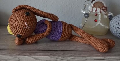 Amigurumi Häkelanleitung für den Hasen Hoppel