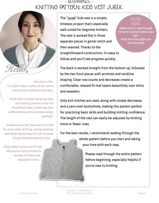 Cosy Chunky Vest "Jurek"