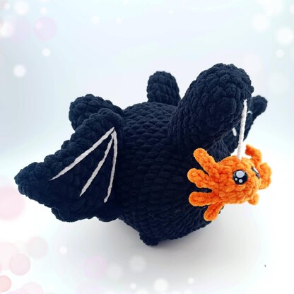 Halloween Bat-Wing Cat