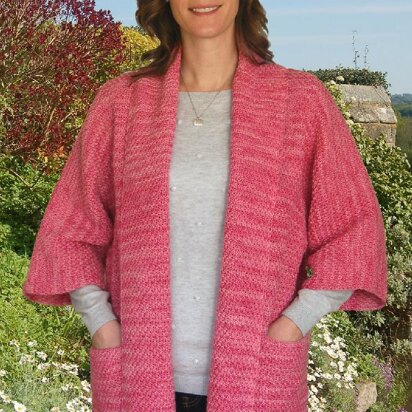 Moss Stitch Jacket to Knit