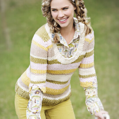 The Wendy Sweater in Spud & Chloe Outer - 9218 (Downloadable PDF)