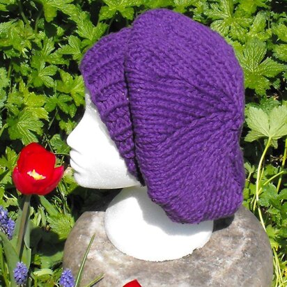 SUPERFAST  SLOUCH TAM KNITTING PATTERN - MADMONKEYKNITS - knitting pattern