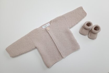 Simple Baby Cardigan