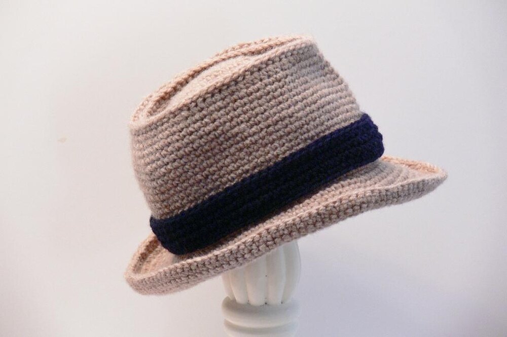 Fedora hat crochet pattern free online