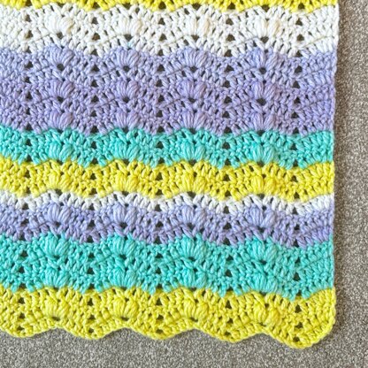 Gemstone Ripple Blanket