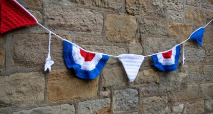 4th of July Bunting Garland