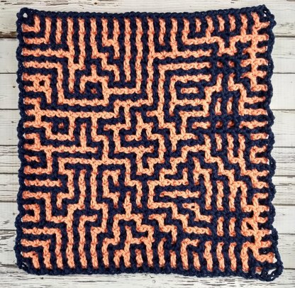 A-Maze-Ing Washcloth