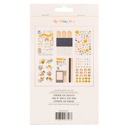 American Crafts Jen Handfield - Reaching out Sticker Book