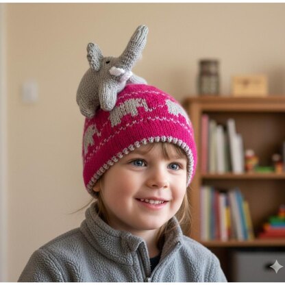 Elephant sweater & hat