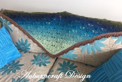 On The Wings of a Dragonfly Shawl