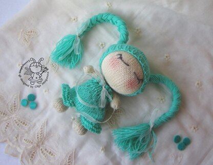 Pebble doll for sleep girl.