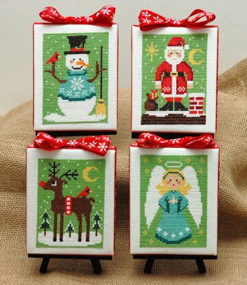 Tiny Modernist Christmas Cuties - Leaflet