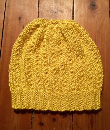 Karmic Kuddles Hat in Lion Brand Hometown USA