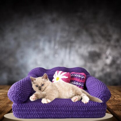 Crochet Cat, Dog Couch