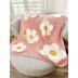 The Strawberry Flowers Throw