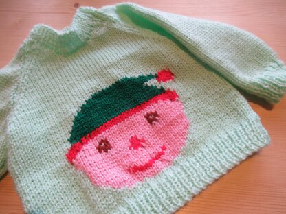 Baby Shelf Elf Jumper.