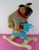 Dog Multi Colour Stripe Sweater Coat