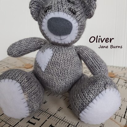 Oliver Teddy Bear - knitting pattern