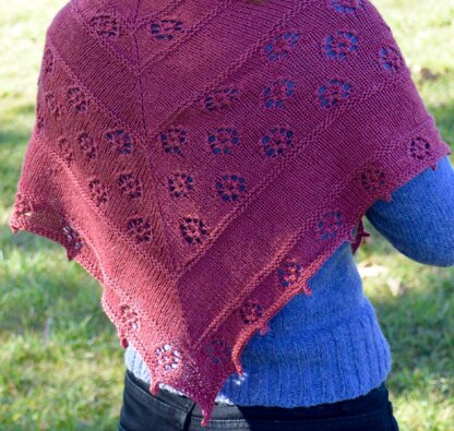 Rose Garden Shawl