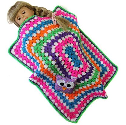 With Love from Gran Doll Blanket Crochet pattern by Doll Tag Clothing LoveCrafts