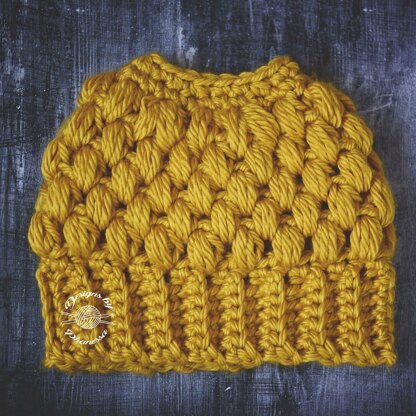 Puff Stitch Beanie