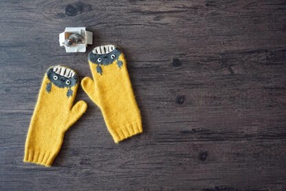 Totoro Mittens