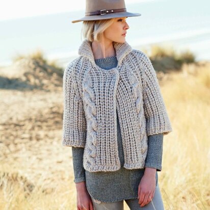 Cardigans in Rico Creative Twist Super Chunky - 344 - Downloadable PDF - knitting pattern