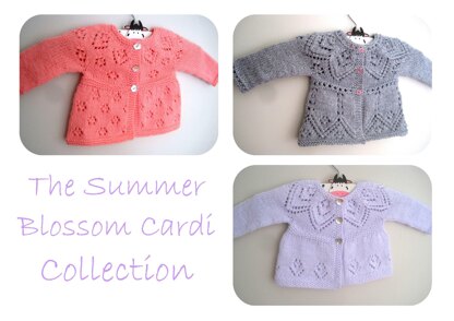 The Summer Blossom Cardi Collection E-Book