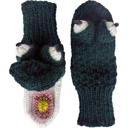 Frog Mittens & Hand Puppert