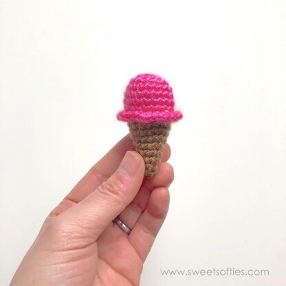 Tiny Baby Ice Cream Cone