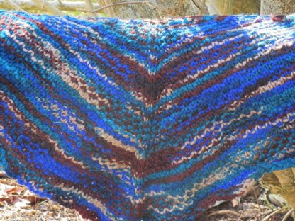 Valentine's Day Textured Shawl