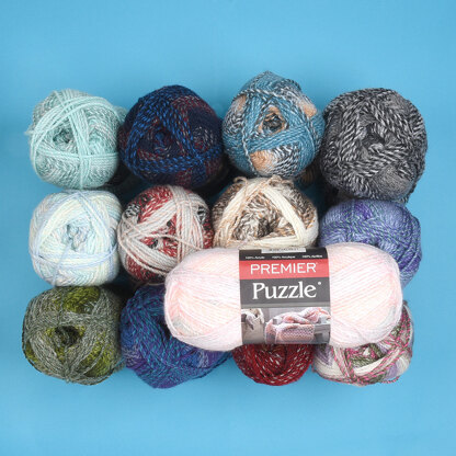 Premier Worsted Cotton Blend Puzzle Yarn by Premier Yarns