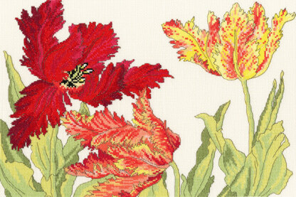 Bothy Threads Tulip Blooms Cross Stitch Kit
