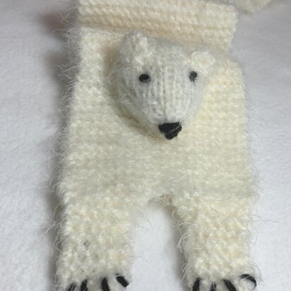 Polar Bear Scarf – Knitting ePattern