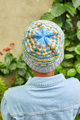 West Wind Hat in Universal Yarns Uni Merino Mini - Downloadable PDF