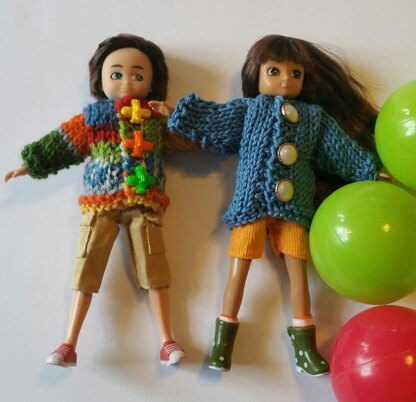 Small Doll Sweater