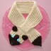 Kitty Keyhole Scarf