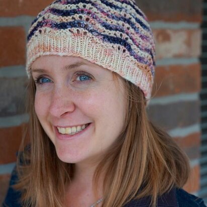 Hills and Vales Hat - knitting pattern