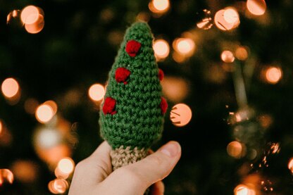 Christmas Tree Baby Rattle