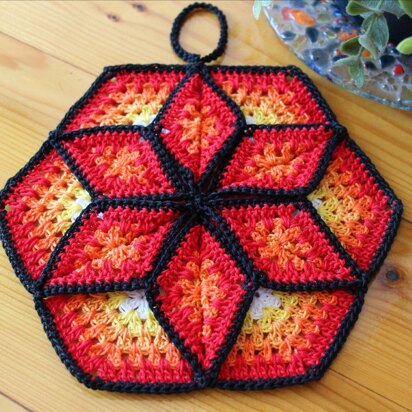 Lucky Star Pot Holder