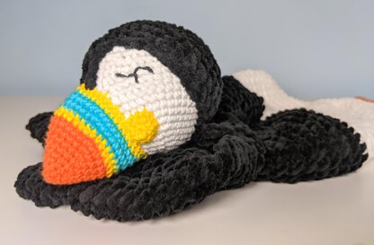 Baby Puffin Comforter, Puffin Lovey