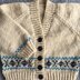 Fair Isle Cardigan and Bonnet