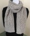 The Heartflower Cabled Scarf