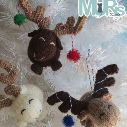 Chocolate Moose Hanging Ornament
